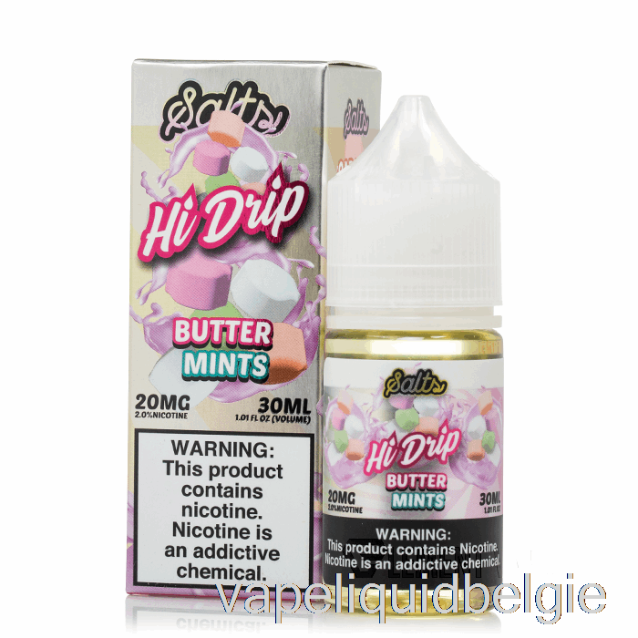 Vape België Botermuntjes - Hi-drip Zouten - 30ml 20mg